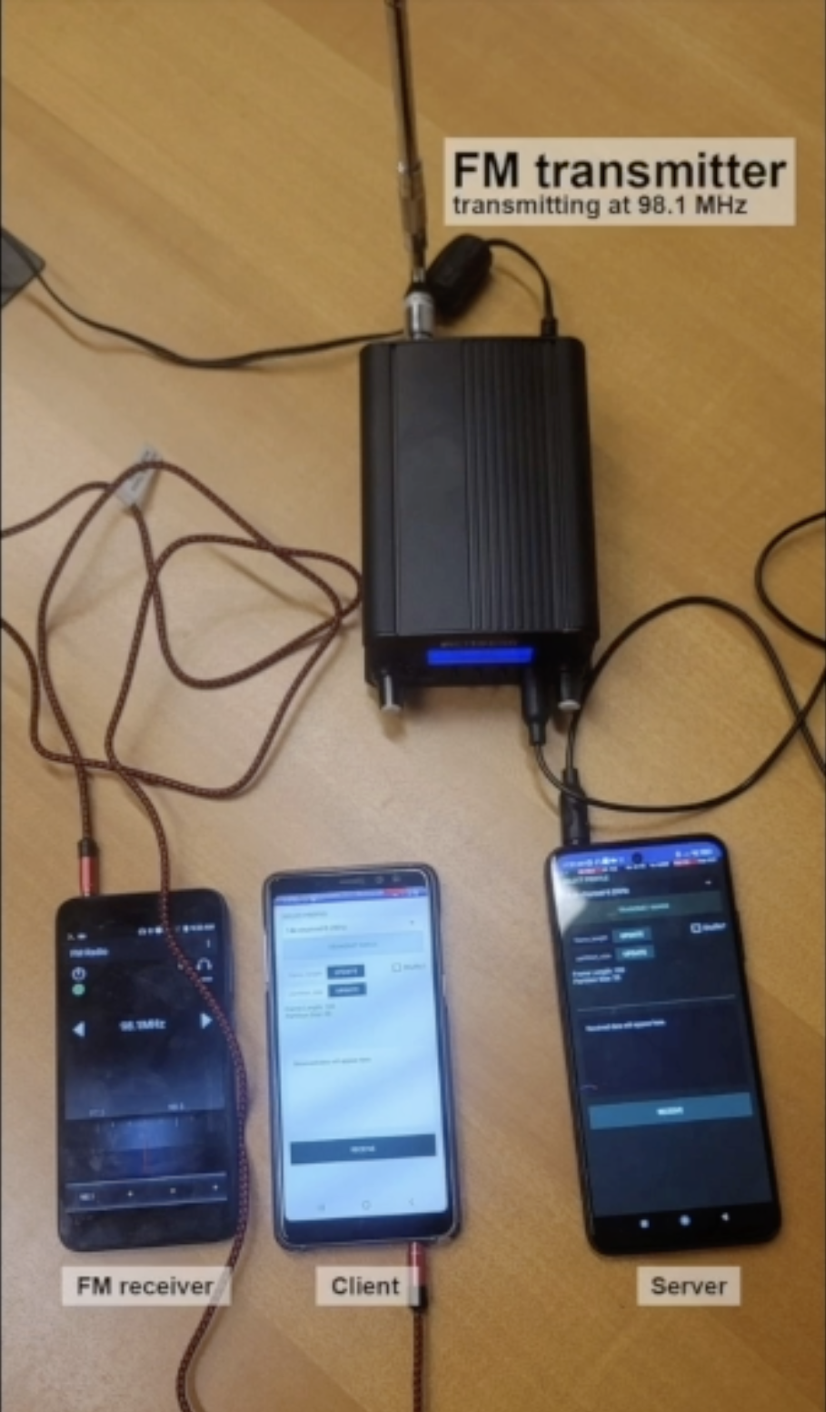 WebFM Mobile App Interface